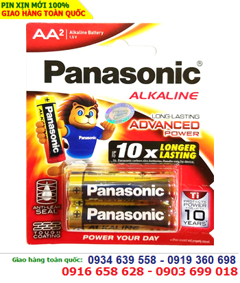 Panasonic LR6T(2B); Pin AA 1.5v Alkaline Panasonic LR6T(2B) Made in Thailand
